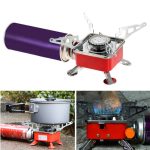 اجاق گاز کمپینگ Kovar اجاق گاز سفری سبک و قابل‌حمل برای طبیعت‌گردی و کوهنوردی